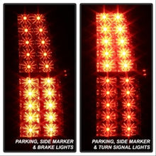 Carregar imagem no visualizador da galeria, Spyder Chevy Suburban/GMC Yukon/Yukon Denali 07-14 LED Tail Lights Blk Smke ALT-YD-CSUB07-LED-BSM