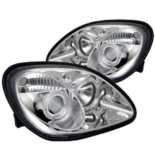 Carregar imagem no visualizador da galeria, Spyder Mercedes Benz SLK 98-04 Projector Halogen Model- LED Halo Chrm PRO-YD-MBSLK98-1PC-HL-C