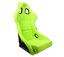 Carregar imagem no visualizador da galeria, FRP Bucket Seat PRISMA Edition - Medium (Neon Green/ Pearlized Back)