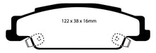 Carregar imagem no visualizador da galeria, EBC 02-05 Cadillac CTS 2.6 Redstuff Rear Brake Pads