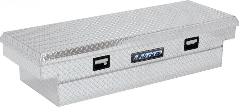 Lund Universal Aluminum Single Lid HD 28 Cross Bed Box - Brite