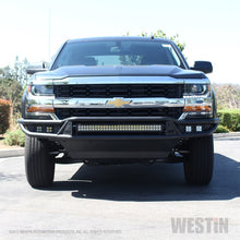 Carregar imagem no visualizador da galeria, Westin 2016-2018 Chevy Silverado 1500 Outlaw Front Bumper - Textured Black