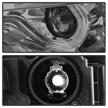 Carregar imagem no visualizador da galeria, Spyder 12-14 BMW F30 3 Series 4DR Projector Headlights - LED DRL - Smoke (PRO-YD-BMWF3012-DRL-SM)