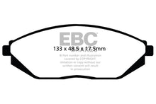 Load image into Gallery viewer, EBC 12-16 Chevrolet Spark 1.2 (Mexico) Ultimax2 Front Brake Pads