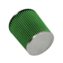Load image into Gallery viewer, Green Filter Universal Cone Filter - ID 2.36in. / H 5.91in.