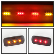 Carregar imagem no visualizador da galeria, Xtune Dodge Ram 10-14 Dually 2 Red LED 2 Amber LED Fender Lights 4pcs Smoke ACC-LED-DR10-FL-SM