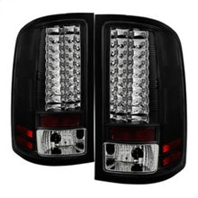 Carregar imagem no visualizador da galeria, Spyder GMC Sierra 07-13 (Not fit 3500 Dually 4 Rear Wheels)LED Tail Lights Black ALT-YD-GS07-LED-BK