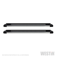 Carregar imagem no visualizador da galeria, Westin SG6 Polished Aluminum Running Boards 74.25 in