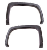 Lund 2019 Chevy Silverado 1500 RX-Rivet Style Textured Elite Series Fender Flares-Black (2Pc.Rear)