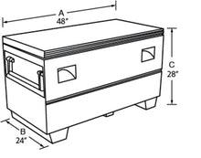 Load image into Gallery viewer, Lund Universal Rhino Lined Tool Box/Tank - Black