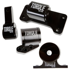 Carregar imagem no visualizador da galeria, Torque Solution Billet Aluminum 4 Piece Engine Mount Kit: Mitsubishi Evolution 01-06 (5sp Only)