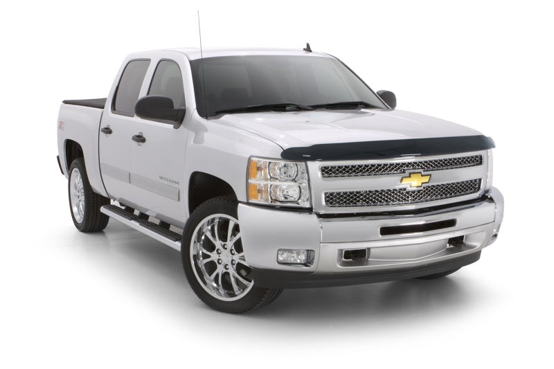 Lund 15-17 GMC Sierra 2500 (Excl. induction System Hood) Interceptor Hood Shield - Smoke