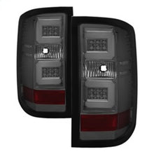Carregar imagem no visualizador da galeria, Spyder Chevy Silverado 2016-2017 Light Bar LED Tail Lights - Smoke ALT-YD-CS16-LED-SM