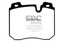 Carregar imagem no visualizador da galeria, EBC 90-95 BMW 750iL 5.0 (E32) Redstuff Front Brake Pads