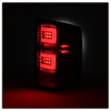 Carregar imagem no visualizador da galeria, Spyder Chevy Silverado 2016-2017 Light Bar LED Tail Lights - Chrome ALT-YD-CS16-LED-C