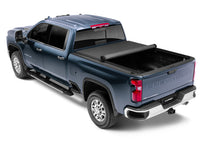 Carregar imagem no visualizador da galeria, Lund 07-17 Chevy Silverado 1500 (8ft. Bed) Genesis Elite Roll Up Tonneau Cover - Black