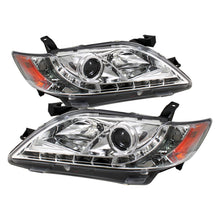 Carregar imagem no visualizador da galeria, Spyder Toyota Camry 07-09 Projector Headlights DRL Chrome High H1 Low H7 PRO-YD-TCAM07-DRL-C