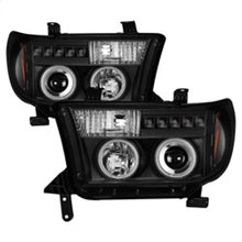 Carregar imagem no visualizador da galeria, Spyder Toyota Tundra 07-13 Projector Headlights CCFL Halo LED Blk PRO-YD-TTU07-CCFL-BK