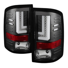 Carregar imagem no visualizador da galeria, Spyder GMC Sierra 14-16 LED Tail Lights Black ALT-YD-GS14-LBLED-BK