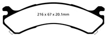 Carregar imagem no visualizador da galeria, EBC 01-05 Chevrolet Silverado 3500 (2WD) Yellowstuff Rear Brake Pads