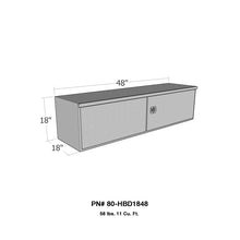 Carregar imagem no visualizador da galeria, Westin/Brute HD Under Body 18in x 48in Barn Door w/ 3 Part Latch - Aluminum