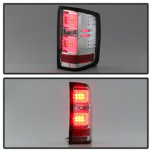 Carregar imagem no visualizador da galeria, Spyder Chevy Silverado 2016-2017 Light Bar LED Tail Lights - Chrome ALT-YD-CS16-LED-C