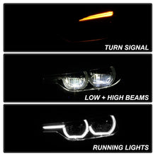 Carregar imagem no visualizador da galeria, Spyder BMW F30 3 Series 4Dr LED Projector Headlights Chrome PRO-JH-BF3012H-4D-LED-C