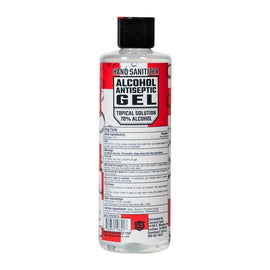 Chemical Guys SeventyGel Alcohol Antiseptic 70 Percent Topical Solution Hand Sanitizer - 16oz (P6)