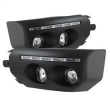 Carregar imagem no visualizador da galeria, Spyder Toyota FJ Cruiser 07-14 Fog Lights With LED Daytime Running Lights w/swch Blk FL-DRL-TFJ07-BK