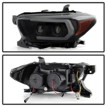 Carregar imagem no visualizador da galeria, Spyder Toyota Tacoma 16-18 (TRD Model Only) Projector Headlights Black Smoke PRO-YD-TT16V1-SEQ-BSM