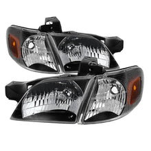 Load image into Gallery viewer, Xtune Pontiac Trans Sport 97-98 OEM Style Headlights w/ Corner Lights Black HD-JH-CVEN97-AM-BK-SET