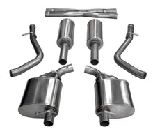 Carregar imagem no visualizador da galeria, Corsa 15-20 Dodge Challenger 3.6L 2.5in Cat-Back Dual Rear Exit (re-uses stock exhaust bezel)