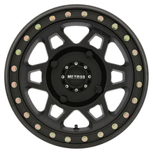 Carregar imagem no visualizador da galeria, Method MR405 UTV Beadlock 15x7 / 5+2/38mm Offset / 4x136 / 106mm CB Matte Black Wheel
