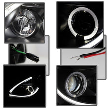 Carregar imagem no visualizador da galeria, Spyder Nissan Altima 4Dr 10-12 Projector Headlights Light DRL LED Halo Blk PRO-YD-NA104D-LTDRL-BK