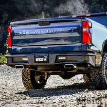 Load image into Gallery viewer, Westin 19-20 Chevy/GMC Silverado/Sierra 1500 2019-2020 Outlaw Rear Bumper - Textured Black