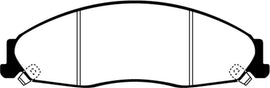 EBC 02-05 Cadillac CTS 2.6 Redstuff Front Brake Pads