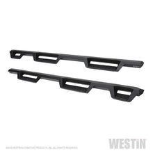 Carregar imagem no visualizador da galeria, Westin 2019 Chevrolet Silverado/Sierra 1500 (5.5ft) Drop Wheel to Wheel Nerf Step Bars - Txt Black