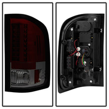 Carregar imagem no visualizador da galeria, Spyder Chevy Silverado 07-13 LED Tail Lights Red Smoke ALT-YD-CS07-LED-RS