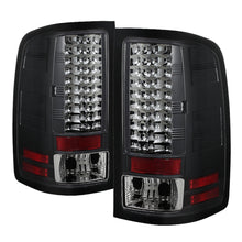 Carregar imagem no visualizador da galeria, Spyder GMC Sierra 07-13 (Not fit 3500 Dually 4 Rear Wheels)LED Tail Lights Black ALT-YD-GS07-LED-BK