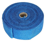 Envoltório de exaustão de fibra de vidro Torque Solution Universal 2inx100ft - Azul