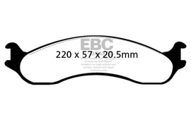 EBC 98-03 Dodge B250 B2500 Cargo 2500 Van 3/4 Ton Ultimax2 Front Brake Pads