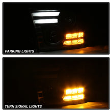 Carregar imagem no visualizador da galeria, Spyder Dodge Ram 09-12 Projector Headlights Light Bar DRL Black PRO-YD-DR09-LBDRL-BK