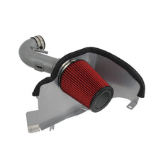 Carregar imagem no visualizador da galeria, Xtune Ford MUStang 2011-2013 Gt 5.0L V8 Intake ( w/Heat Shield Red Filter ) Gray IN-HS-FM11V8-50-GY