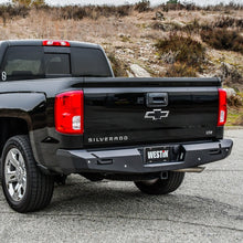 Carregar imagem no visualizador da galeria, Westin 14-18 Chevy Silverado 1500 Pro-Series Rear Bumper - Textured Black