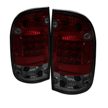 Carregar imagem no visualizador da galeria, Spyder Toyota Tacoma 95-00 LED Tail Lights Red Smoke ALT-YD-TT95-LED-RS