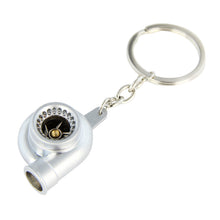 Carregar imagem no visualizador da galeria, Xtune Key Chain Spinning Turbo Bearing Silver ACC-KEYC01-SL