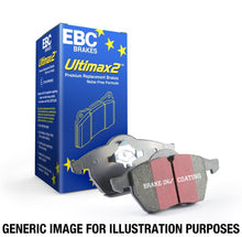 Carregar imagem no visualizador da galeria, EBC 2016+ Jaguar XE-Type 2.0T Ultimax2 Front Brake Pads (Use w/ 12.4in Rotors)