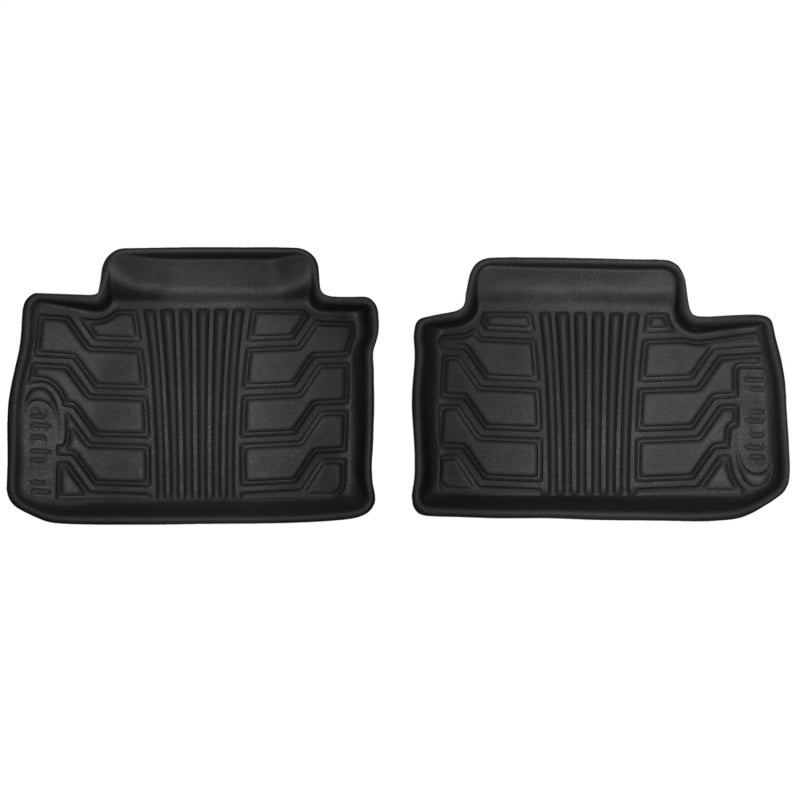 Lund 10-12 Subaru Legacy Catch-It Floormats Rear Floor Liner - Black (2 Pc.)