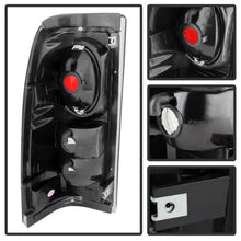Carregar imagem no visualizador da galeria, Spyder Chevy Silverado 1500 99-02 (Not Fit Stepside) Euro Style Tail Lights Blk Smke ALT-YD-CS99-BSM