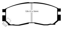 Carregar imagem no visualizador da galeria, EBC 95-99 Chrysler Sebring Coupe 2.0 Redstuff Front Brake Pads
